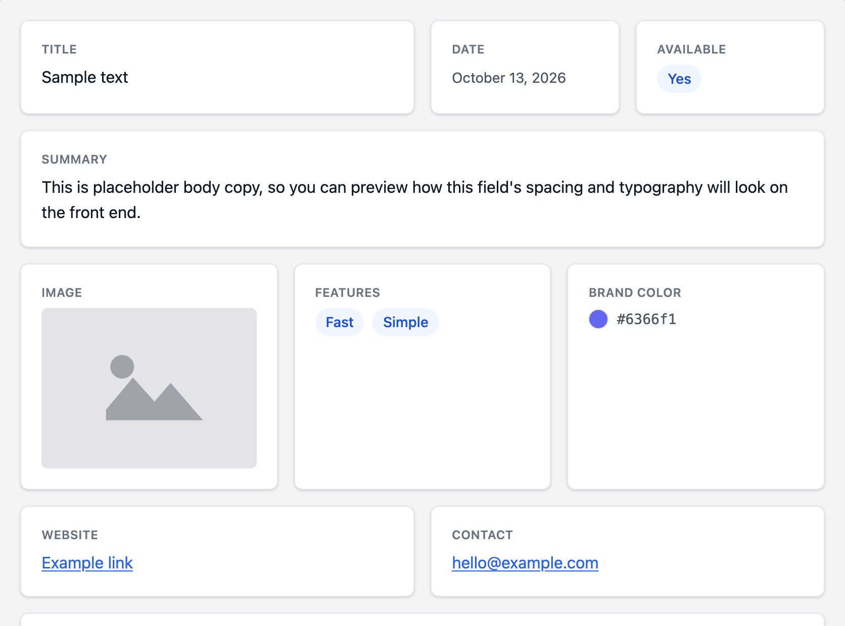 Classic theme in the theme editor preview