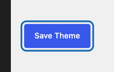 Save Theme button in the theme editor